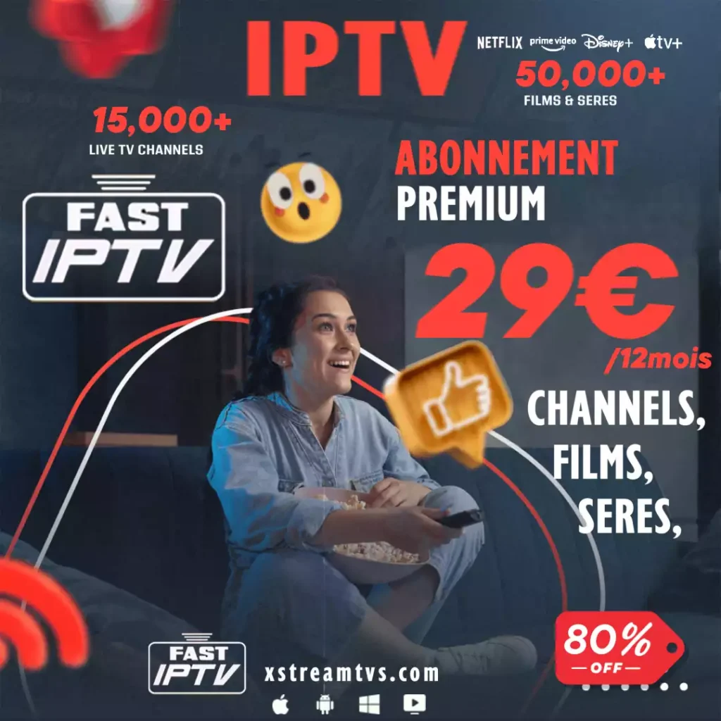 Profitez du service iptv films et séries pour regarder vos chaînes préférées en HD/ FULL HD/ 4K.